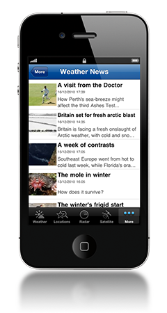 WeatherPro for iPhone - Weather News