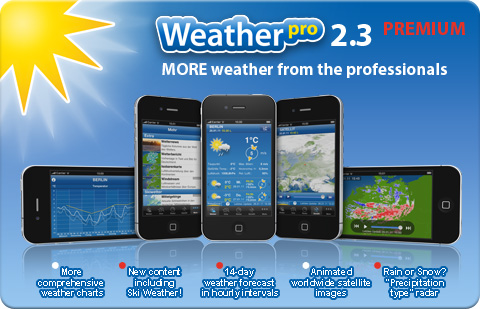 WeatherPro per iPhone