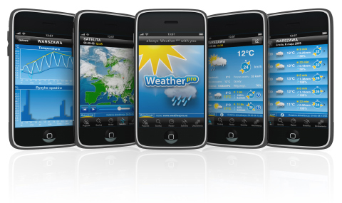 WeatherPro for iPhone – Twoja Pogoda w iPhone