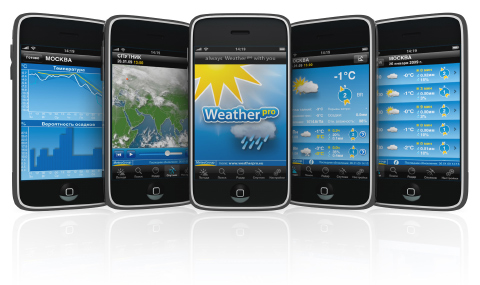 WeatherPro for iPhone - погода на Bашем iPhone